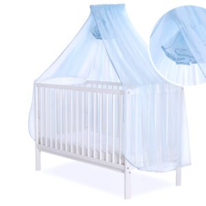 Mosquito-net made of chiffon - blue