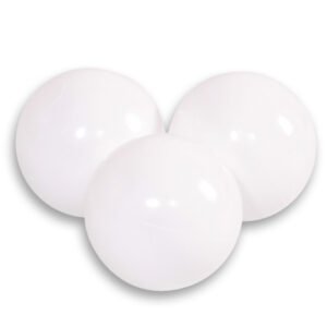 Plastic balls for the dry pool 50pcs - white