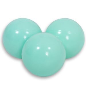 Plastic balls for the dry pool 50pcs - mint