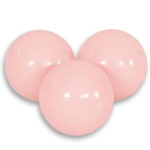 Plastic balls for the dry pool 50pcs - blush