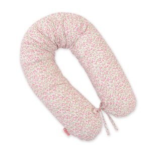 Multifunctional pregnancy pillow Longer - Little pink flowers