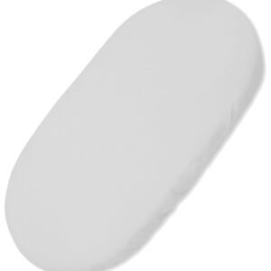 Sheet made of cotton for moses basket mattress 75x35 cm - gray