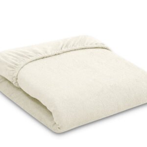 Sheet made of frotte (terry) 120x60cm- cream