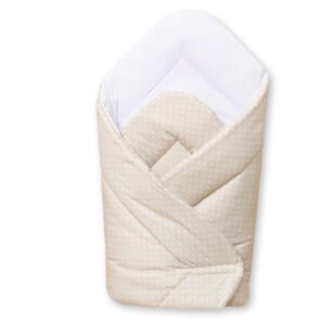 Babynest - white polka dots on beige