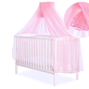 Mosquito-net made of chiffon - pink
