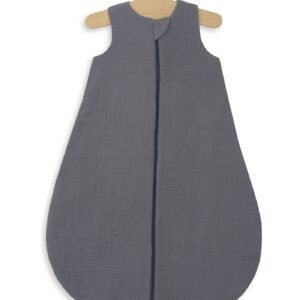 Muslin baby sleeping bag 6-12 months BABY TOG 1.0 - anthracite