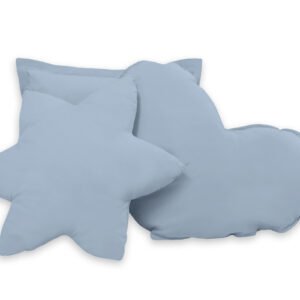 3pcs pillow set - pastel blue