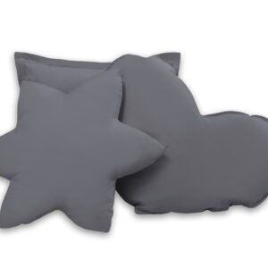 3pcs pillow set - anthracite