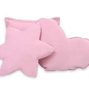 Set of 3 cushions for the tipi tent - pink