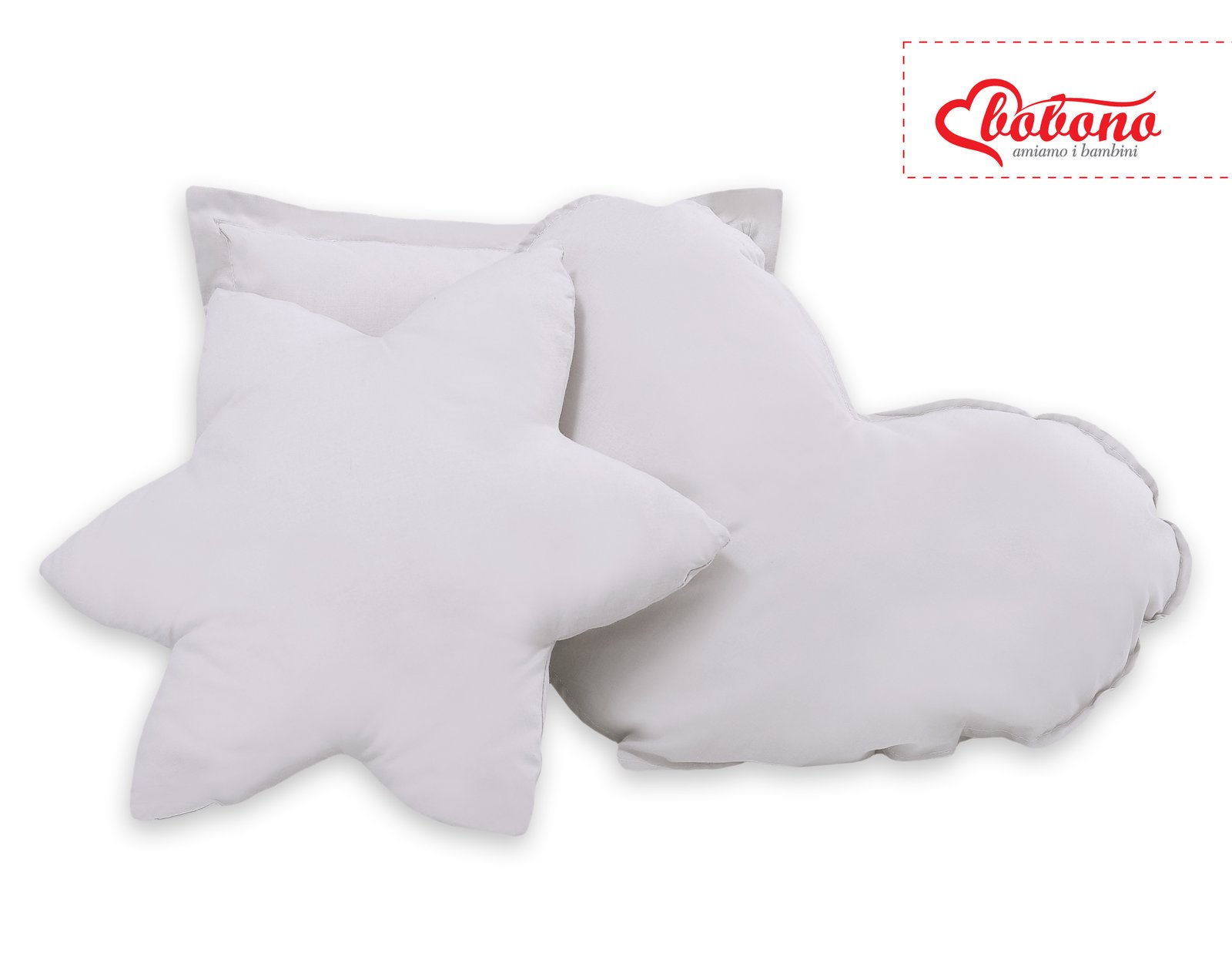 3pcs pillow set - gray - Image 2