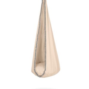 Hanging swing hammock cocoon - beige