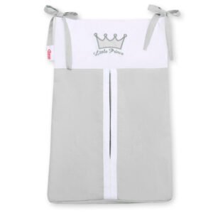 Diaper bag- Little Prince/Princess gray
