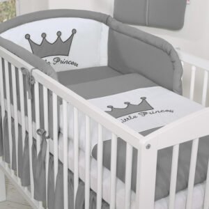 Universal bumper- Little Prince/Princess anthracite